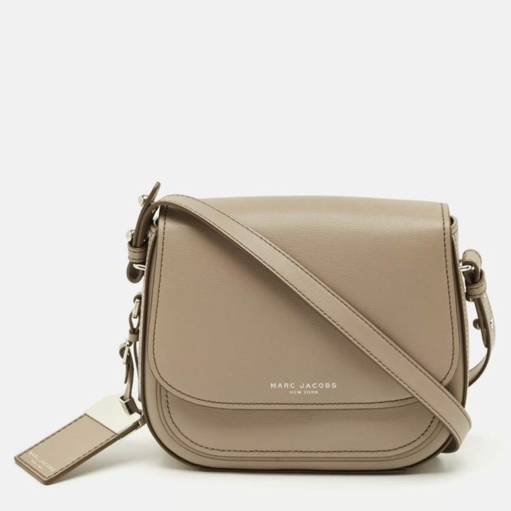 Marc Jacobs New York Tan Crossbody Bag Leather Mini Rider